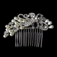 top quality 100 handmade pearl bridal hair combs hair jewelry wedding hair accessories