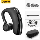Bluetooth-наушники DAONO V9, Беспроводная Bluetooth-гарнитура с микрофоном и голосовым управлением, для вождения, с шумоподавлением