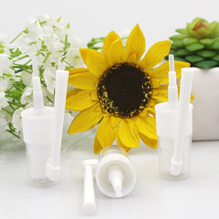 

10pcs 10ml Mini Plastic Square Bottle Nasal Care 360 RotatingLong Pole Spray Free Shipping Refillable Portable Pump bottles
