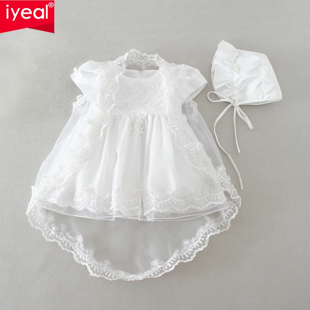 церемониальные платья для девочек платья+шляпа+платок вечерние принцессов