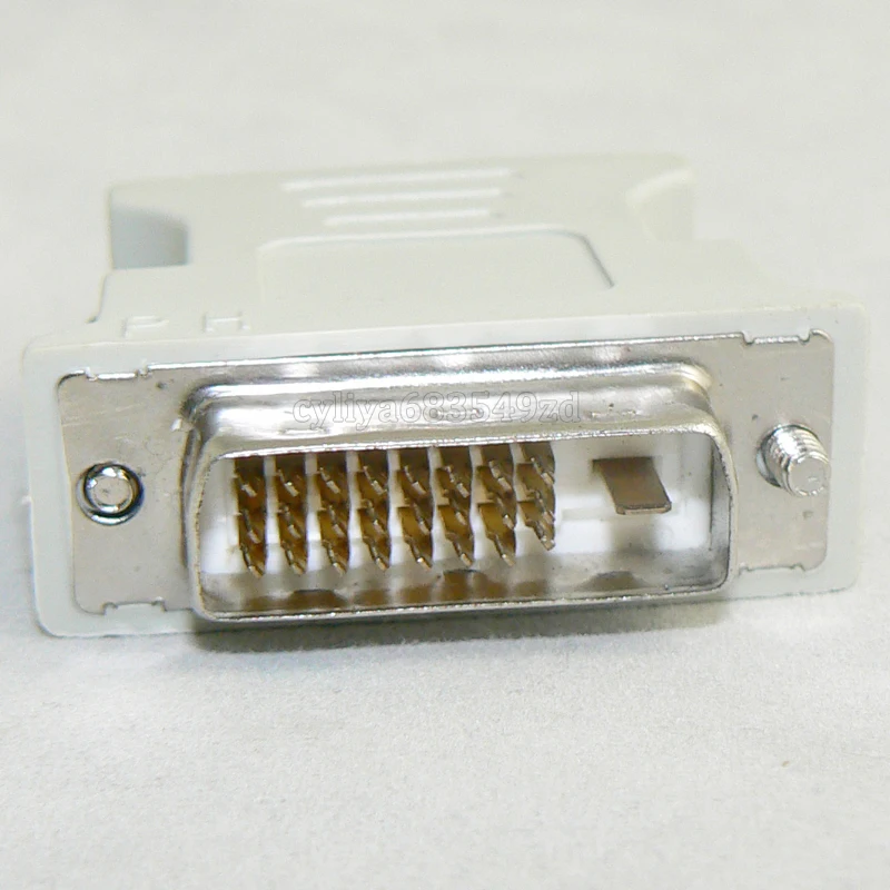 Оптовая продажа 100 шт./лот DVI 24 + 1/DVI 5 Штекерный адаптер VGA Женский D I Бесплатная
