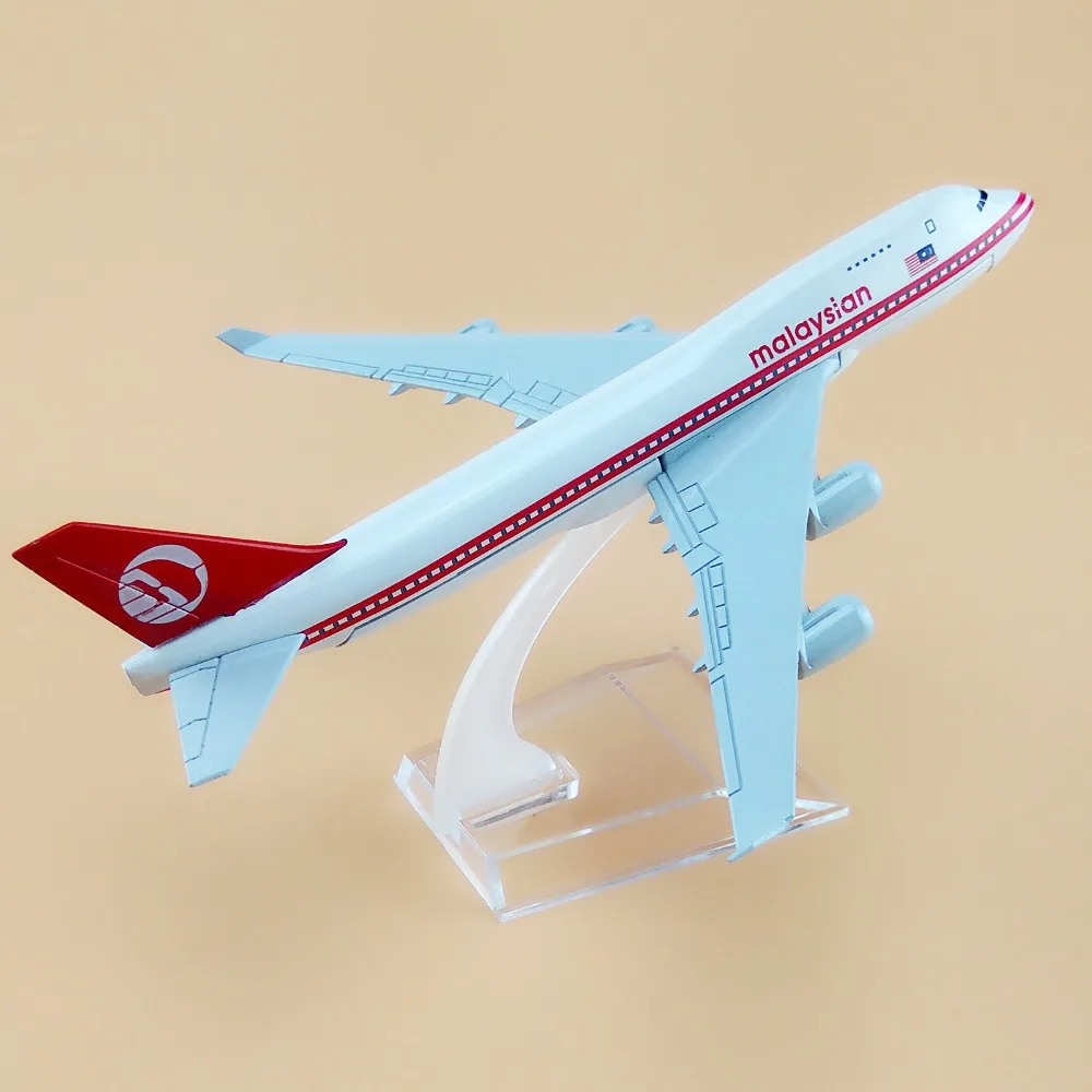16 см Металл Air Malaysian Airlines Boeing 747 B747 200 Airways модель самолета Модель литой сувенир