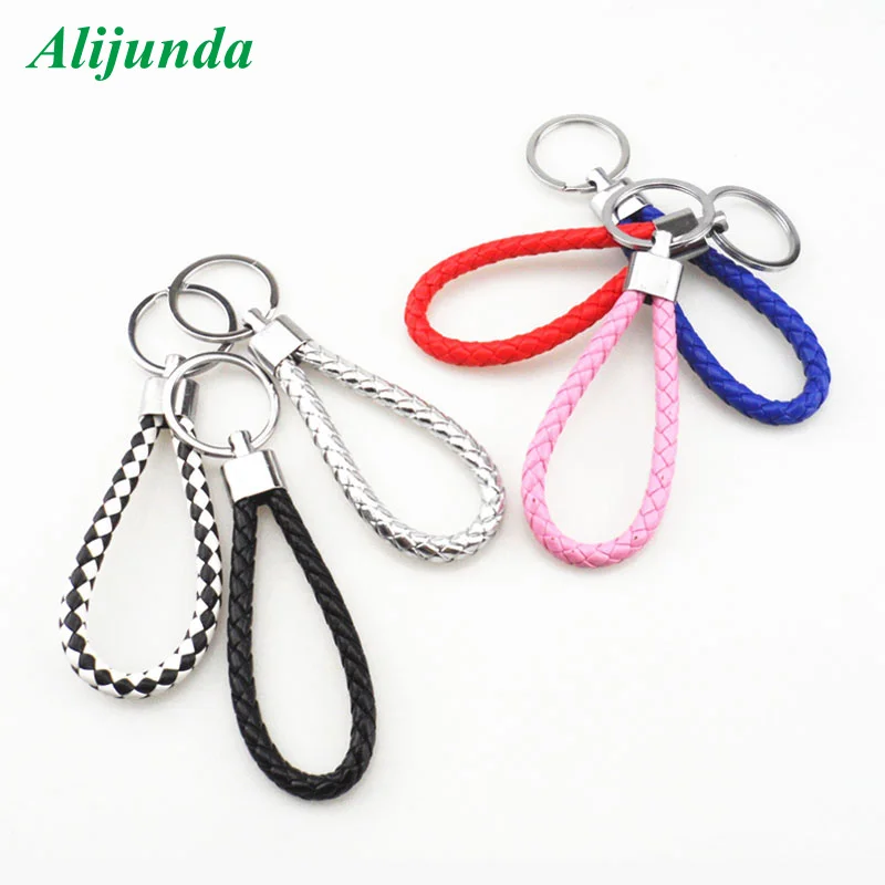 Креативный кожаный брелок ручной работы для мужчин и женщин автомобильный Mazda