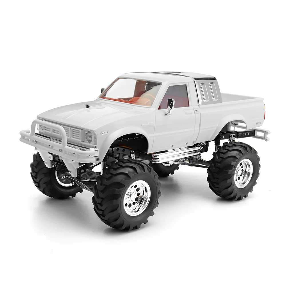 HG P407A 1/10 2,4G 4WD Rc автомобиль комплект для TOYATO Металл 4X4 пикап без сервопривода батарея ESC передатчик DIY RC детские игрушки