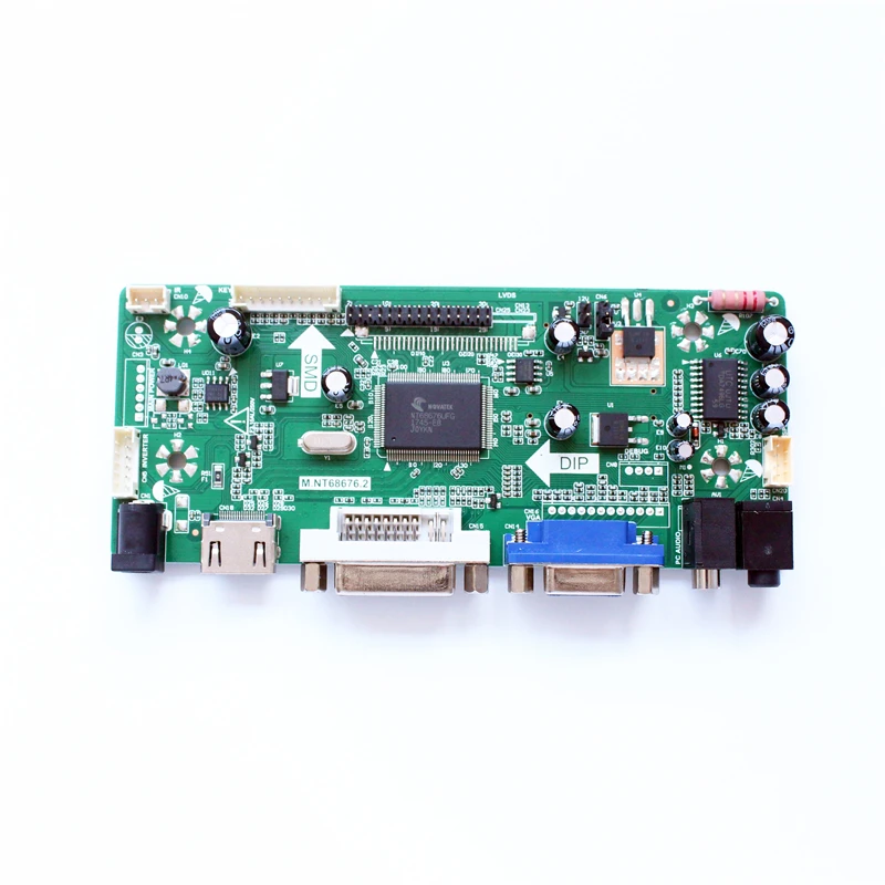 M.NT68676.2A универсальная плата ЖК контроллера VGA DVI Audio HDMI совместимая с 24 дюймовым