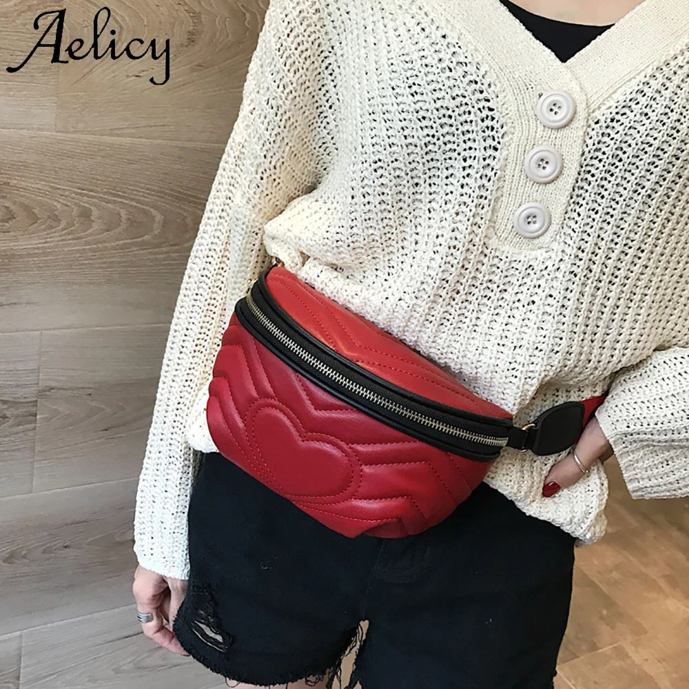 Женская сумка через плечо Aelicy модная однотонная высокого качества с карманом для