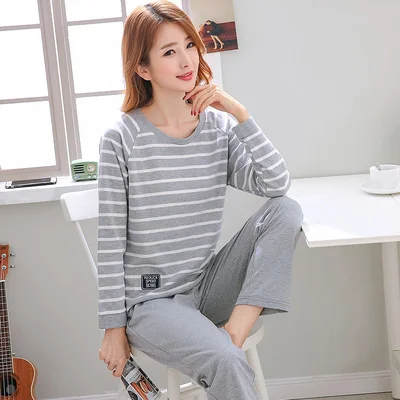 style 13L Пижама, Хлопковая пижама, набор для женщин, пижама, одежда для сна, домашний костюм для девочек, комплект женской одежды - Цвет: style 13L