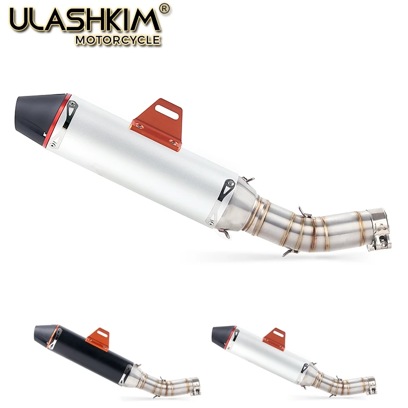 

Motorcycle Full Exhaust System Muffler Escape Slip On For suzuki GSX250R GSX 250R GSX250 GW250 Link Middle Pipe with DB-KILLER