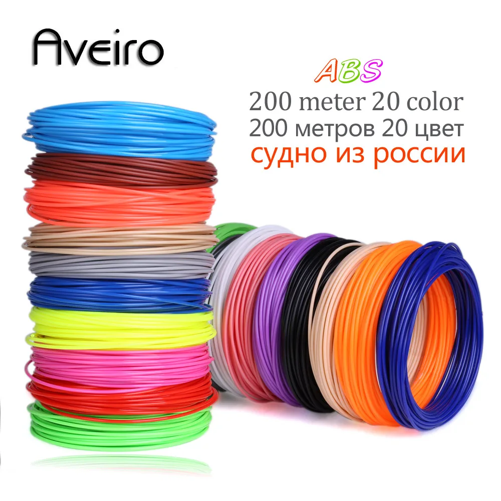 ABS Филамент для 3d ручки 1 75 мм 20 цветов 10 или 5 в комплекте|abs 1.75mm|filament abs3d pen filament |