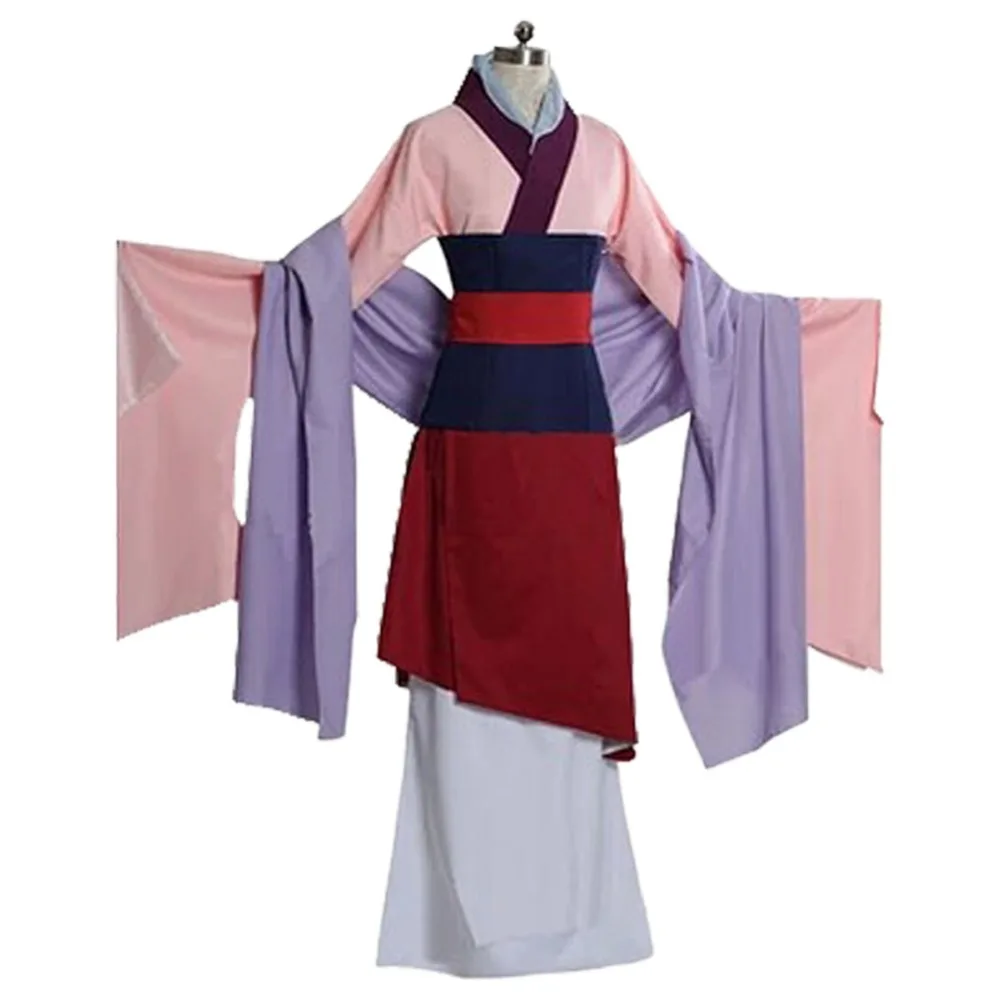 Костюм принцессы из фильма му lan для косплея платье детей и взрослых женщин