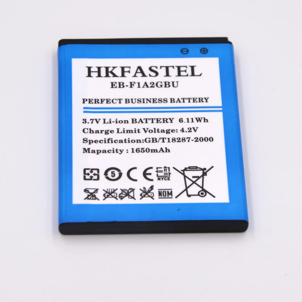 HKFASTEL New EB-F1A2GBU Mobile Phone Battery For Samsung Galaxy S II S2 i9100 i9101 i9103 i9105 i9108 i9188 i777 i847 1650mAh | Мобильные