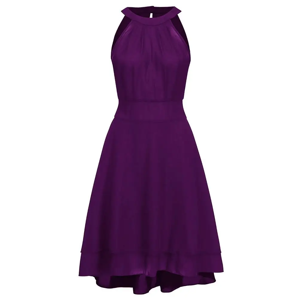 Женские летние пикантные туфли на танкетке с открытым лямкой шее платья