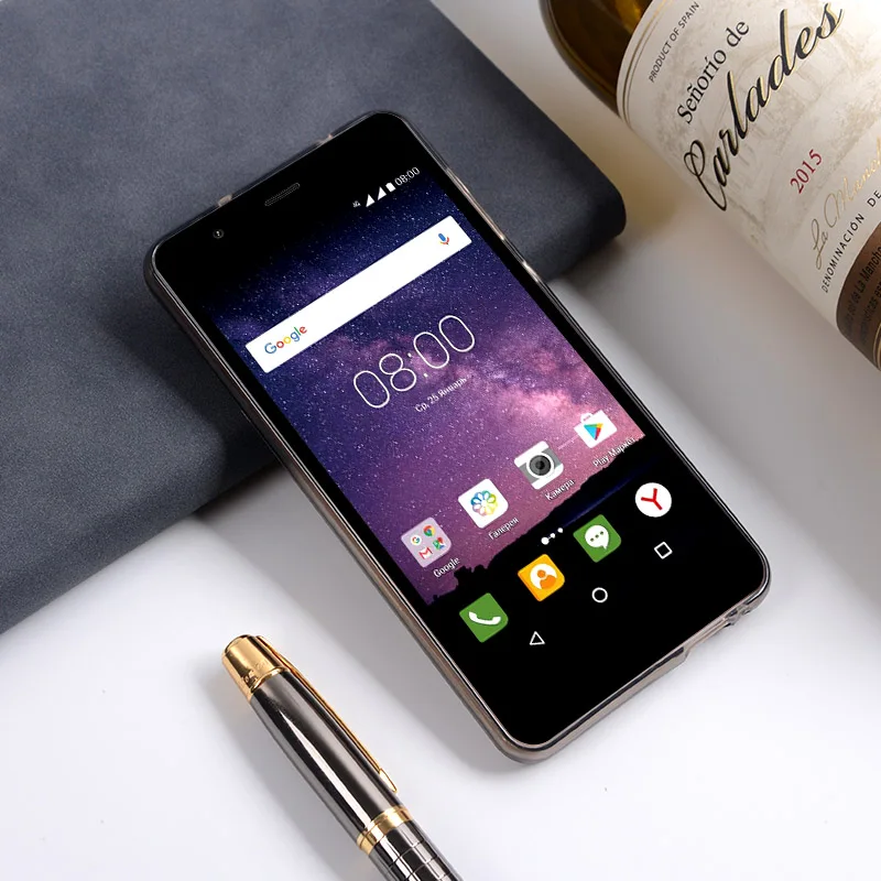 Роскошный мягкий силиконовый чехол из ТПУ для Philips S318 задняя крышка защитный