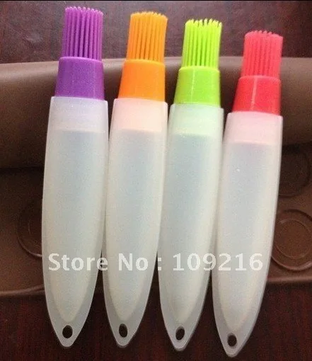 Зеленая щетка хорошего качества из пищевого силикона 100% 2 шт./компл. для