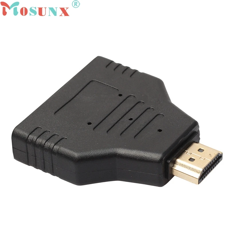 Цена по прейскуранту завода MOSUNX Горячая продажа HDMI папа к двойному Женский 1 2 Way