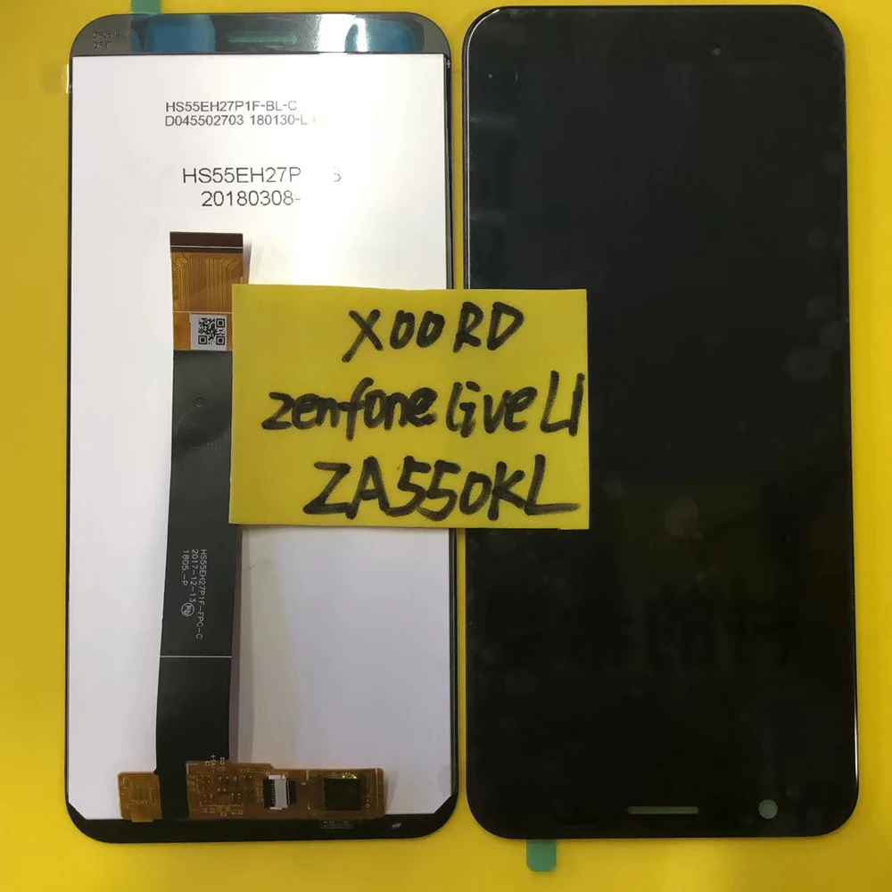 ЖК дисплей 5 дюйма и дигитайзер сенсорного экрана в сборе для Asus ZenFone Live L1 ZA550KL