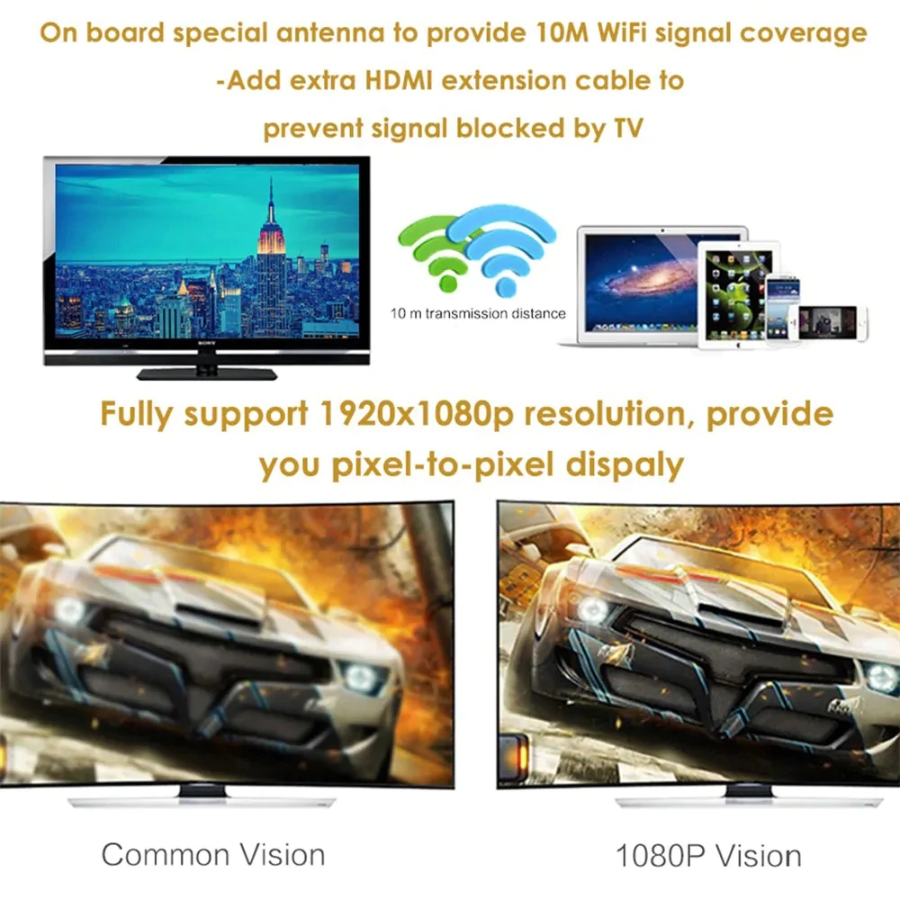 128 М Anycast M2 Ezcast Miracast любой Cast AirPlay Chromecast HDMI tv Stick Wifi Дисплей приемник ключ для IOS Android