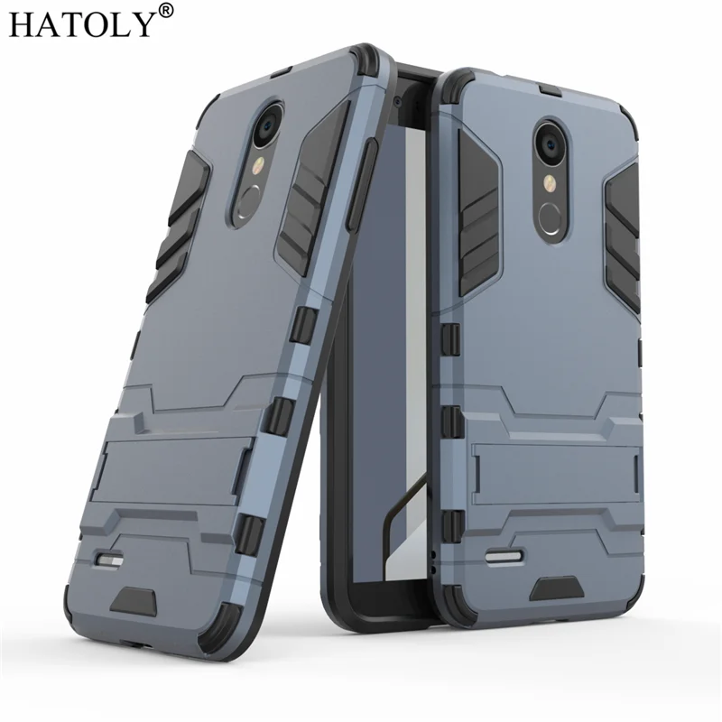 Чехол HATOLY для LG K8 2018 чехол K9 Robot силикон резина Твердый на заднюю панель телефона /