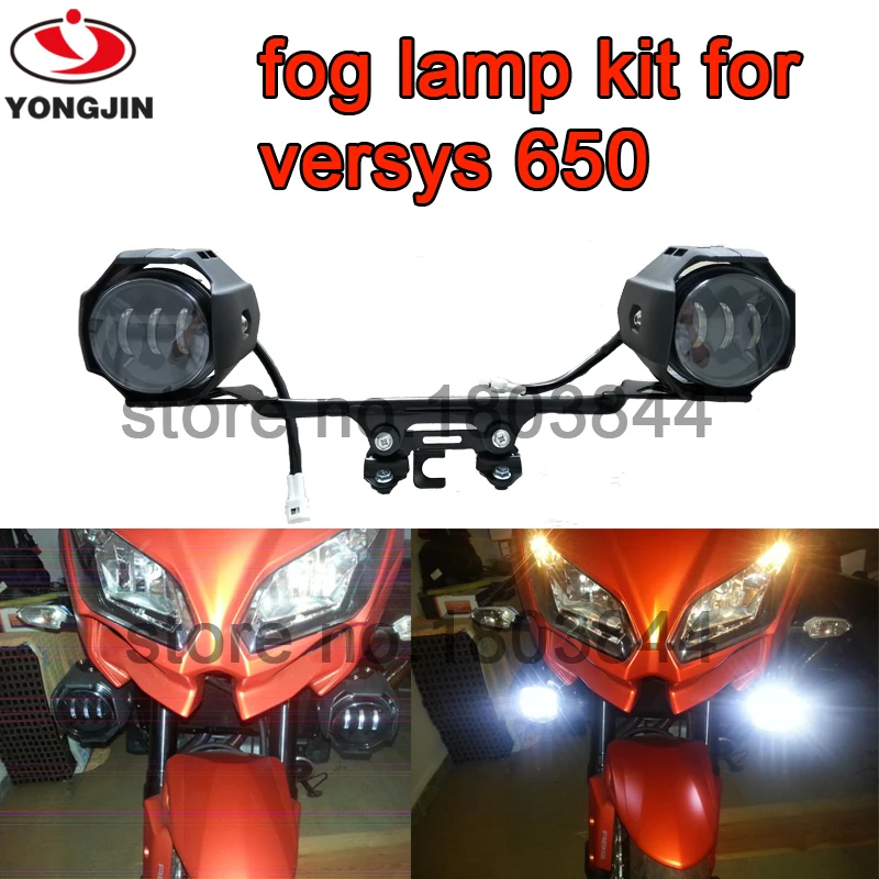 

LED Auxiliary Fog Lights Assembly For kawasaki versys 650 2016 year