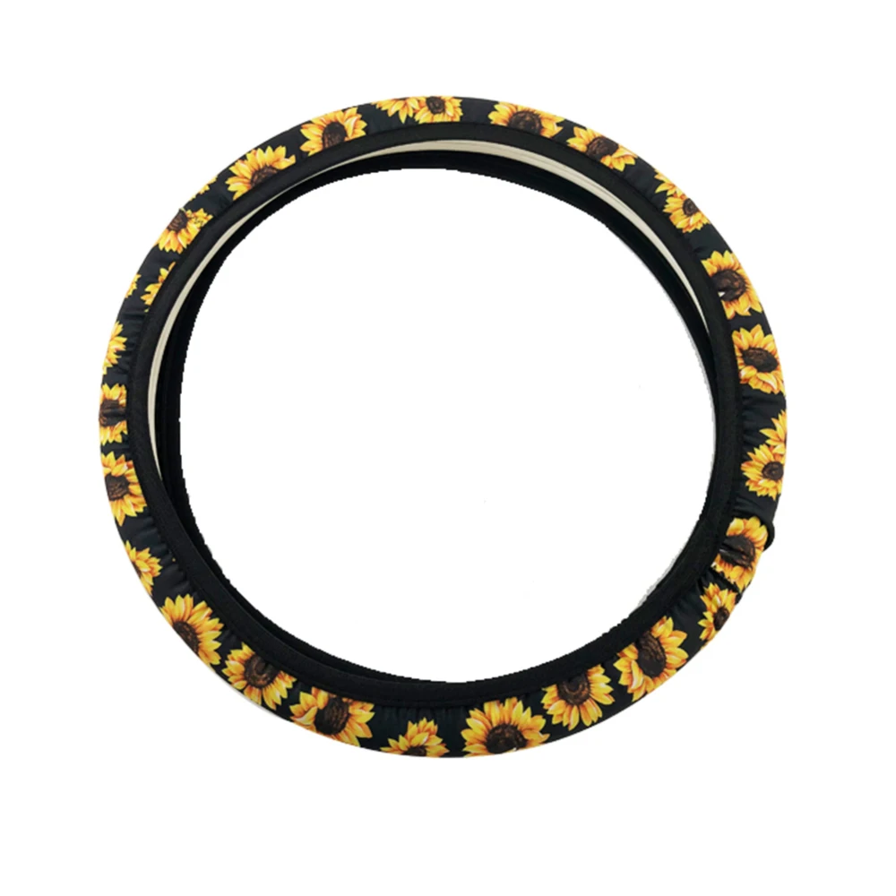 Противоскользящий чехол для рулевого колеса автомобиля неопреновый