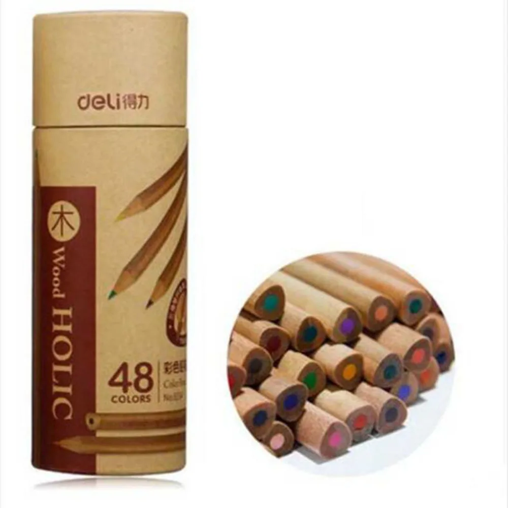 triangle rod color colorful pencil Art painting 12/18/24/36/48 lapis cor faber castell gorjuss girls pastel colour pencils |