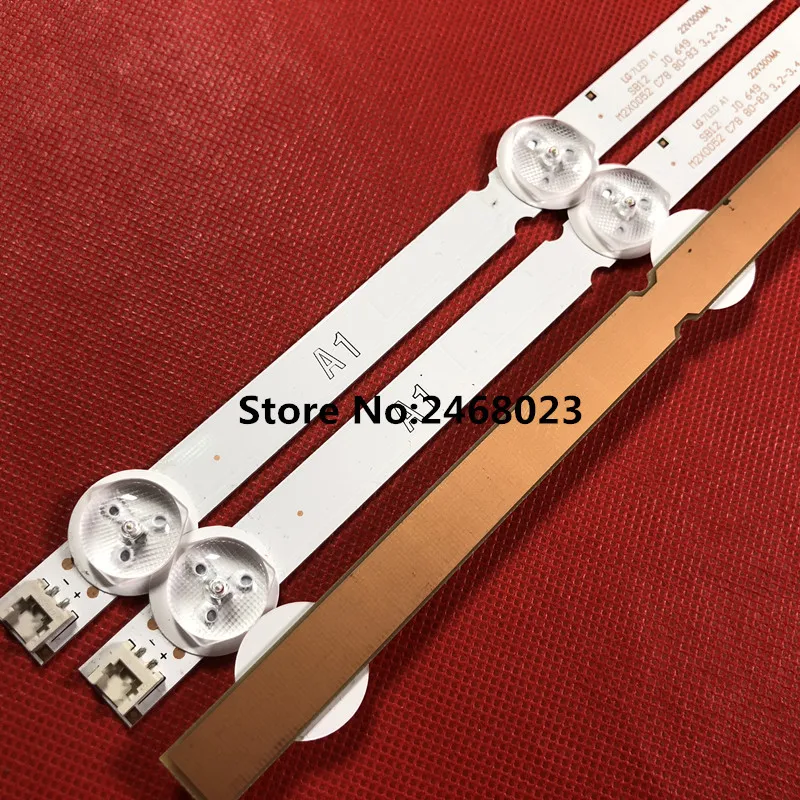 Адвокатского сословия СИД светильник для LG LG32LN5100-CP 32LN545B-CT 32LN5180 1 комплект = 3 шт. 7led