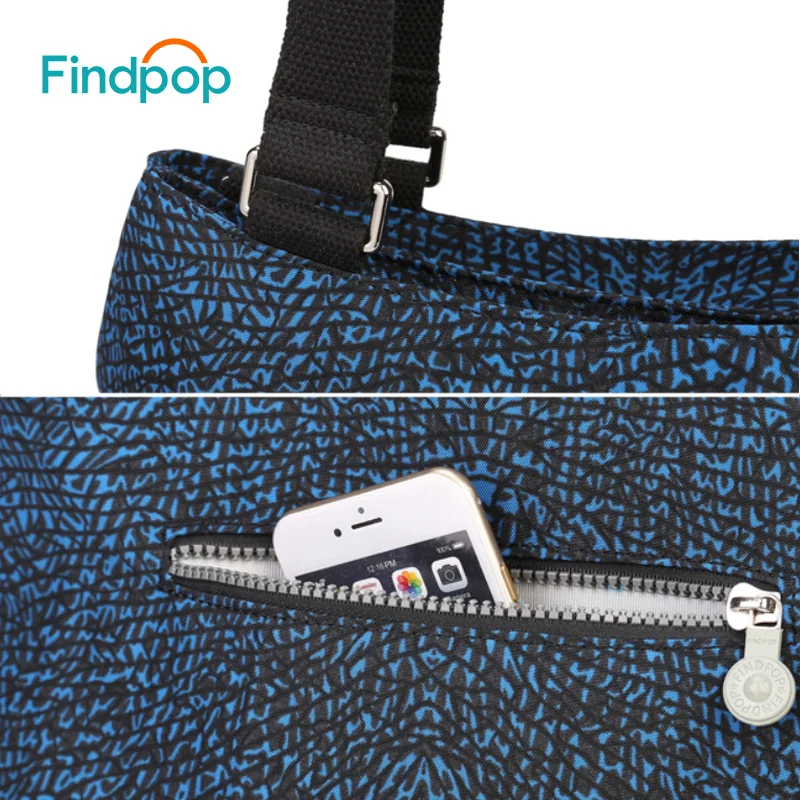 Винтажные женские сумки Findpop холщовые через плечо для женщин 2018 повседневная