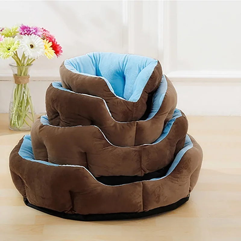 4 вида цветов супер мягкая кровать для питомца домик собаки одеяло уютный дом