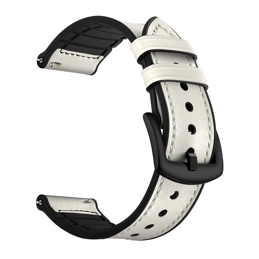 Colorful Retro Leather WatchBand Wrist Straps Bracelet for Huami Amazfit Bip Youth watch 20mm | Электроника
