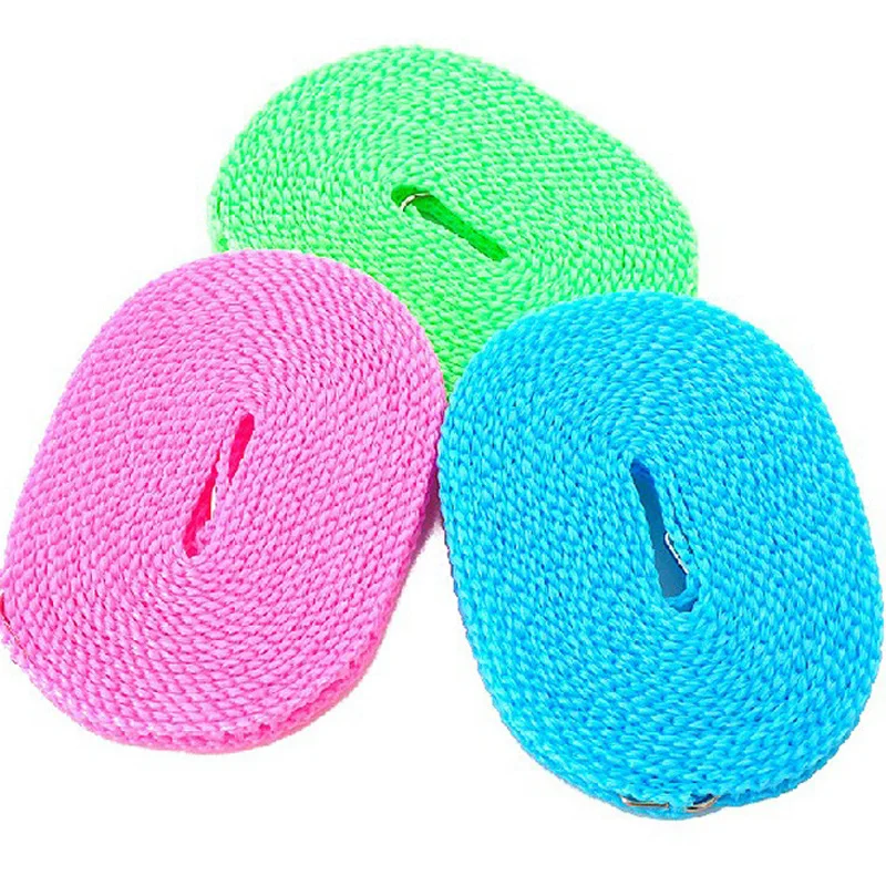 Веревка для белья дома и улицы нескользящая 5 м | Дом сад