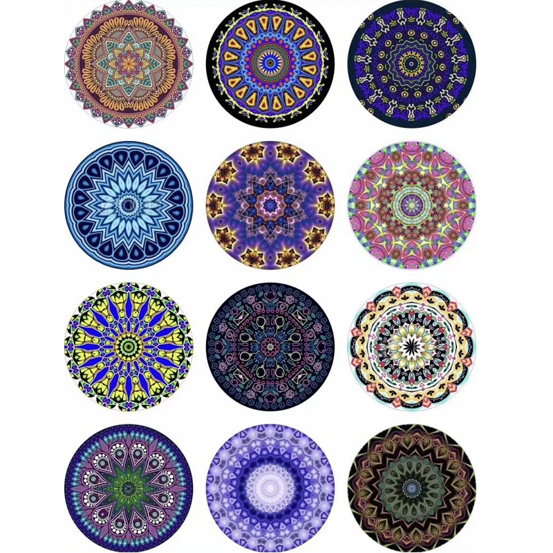 

Fashion Charm Vintage Pattern Snap Button Charms Time Gem Jewelry For 18MM DIY Button Snap Bracelet Necklace