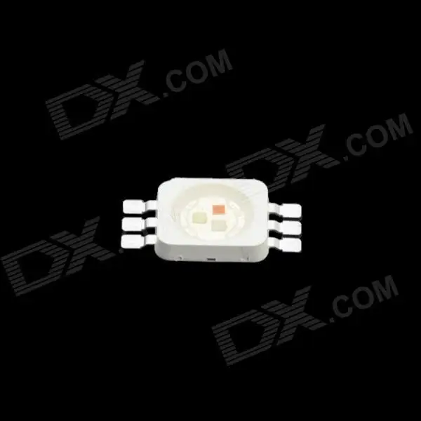 50 шт./лот DIY Высокая мощность 3 Вт RGB LED чип бусины модуль излучатель диод