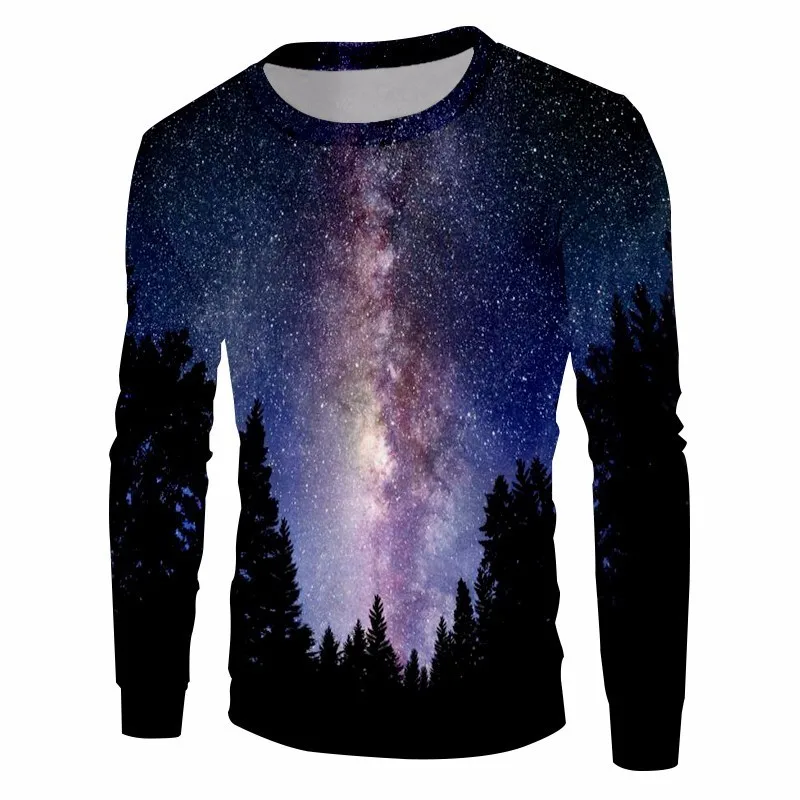 OGKB Мужская/Женская 3D Толстовка с принтом космическая мужские хип хоп пуловеры