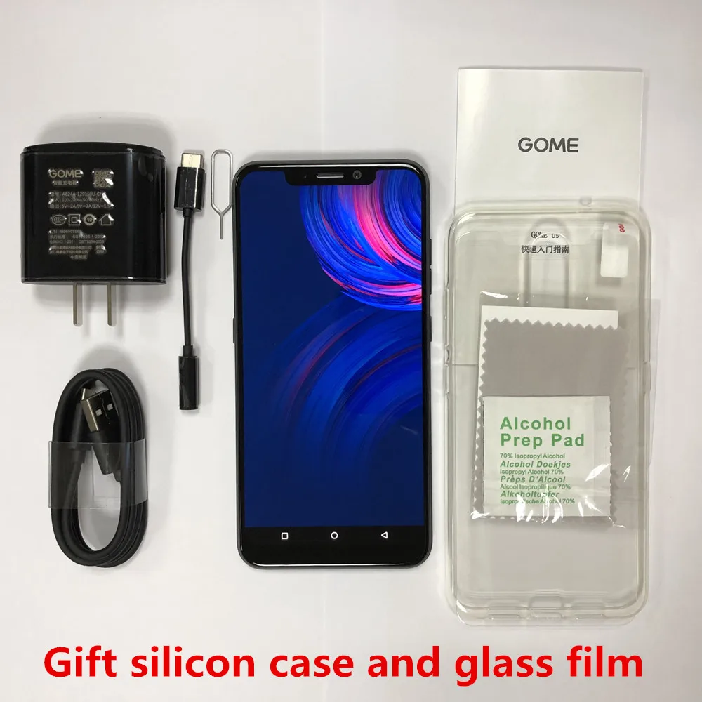 Мобильный телефон GOME U9 6 ГБ 64 18 дюйма 2 SIM-карты MTK Helio P23 быстрая зарядка Voiceprint