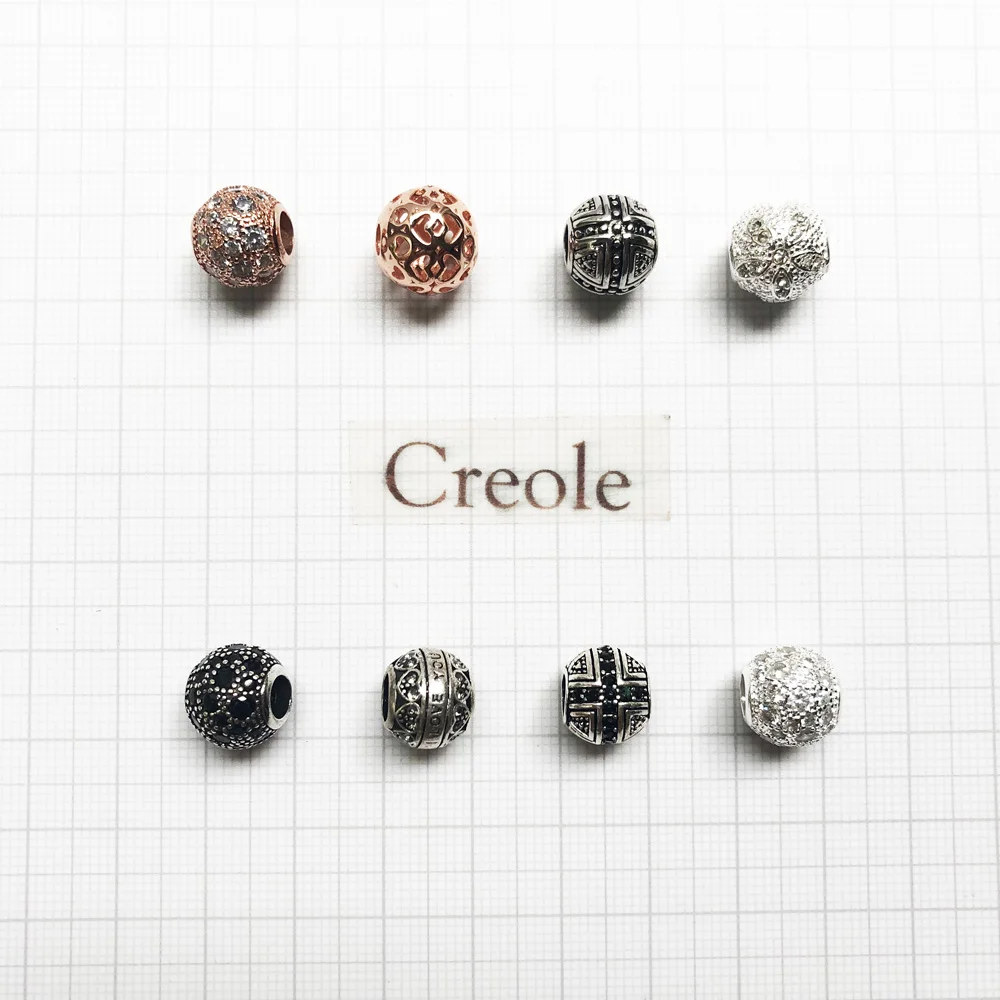 Подвеска в виде сердечек из морской звезды с бусинами стерлингового серебра 925