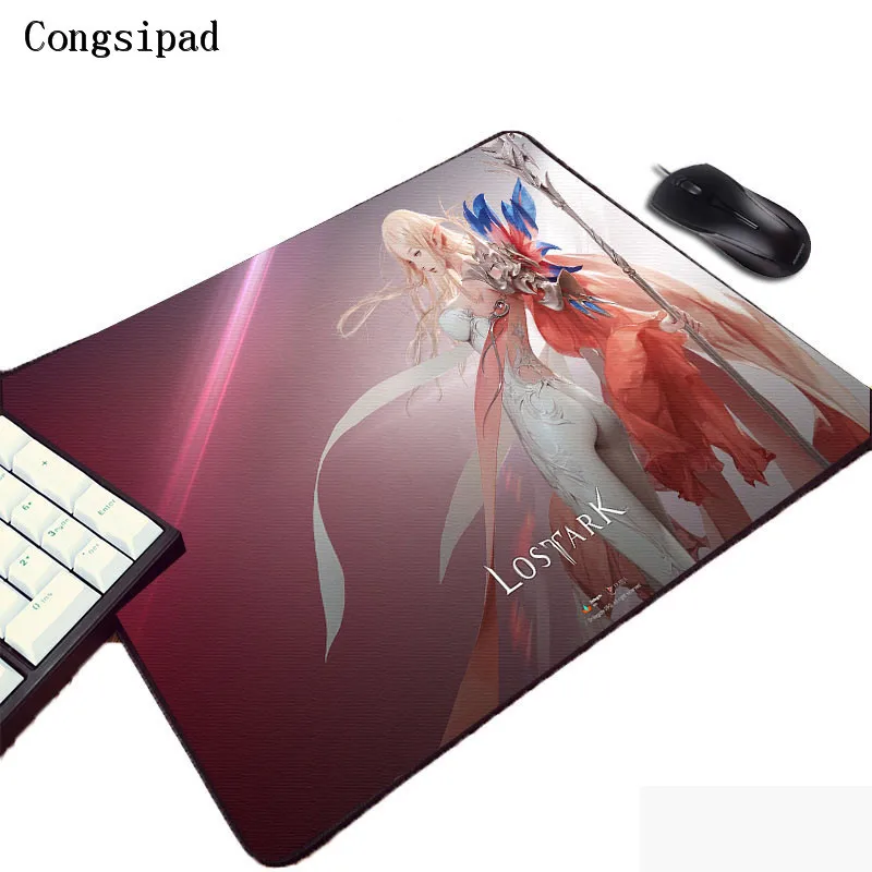 Congsipad Lost Ark HD обои Художественная печать крутая видео игра геймер резиновый коврик для мыши маленький размер ПК Компьютерная клавиатура ноутбук планшет - Цвет: 220X180X2MM