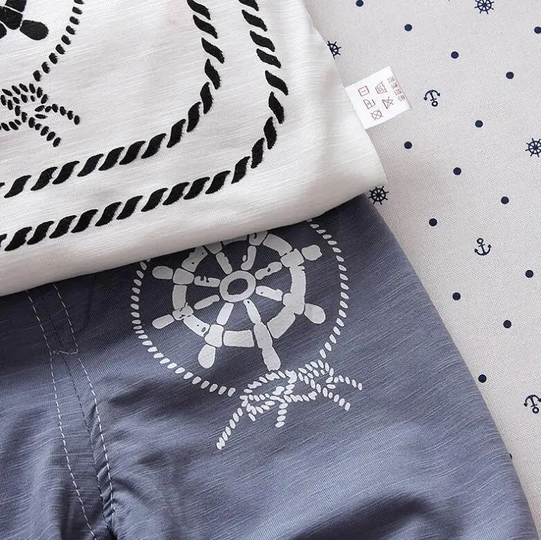 Новинка 2018 одежда для маленьких мальчиков летний комплект детской спортивной