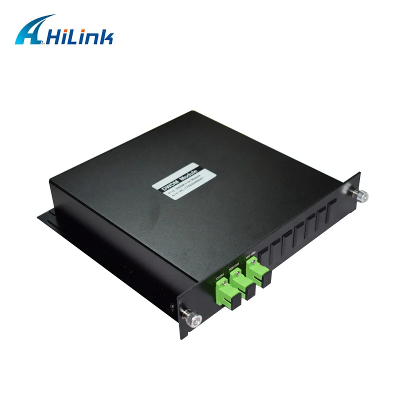 Блок LGX 2CH 100 ГГц DWDM модуль MUX/DEMUX SC/LC соединитель Одно Волокно|Оптоволоконное
