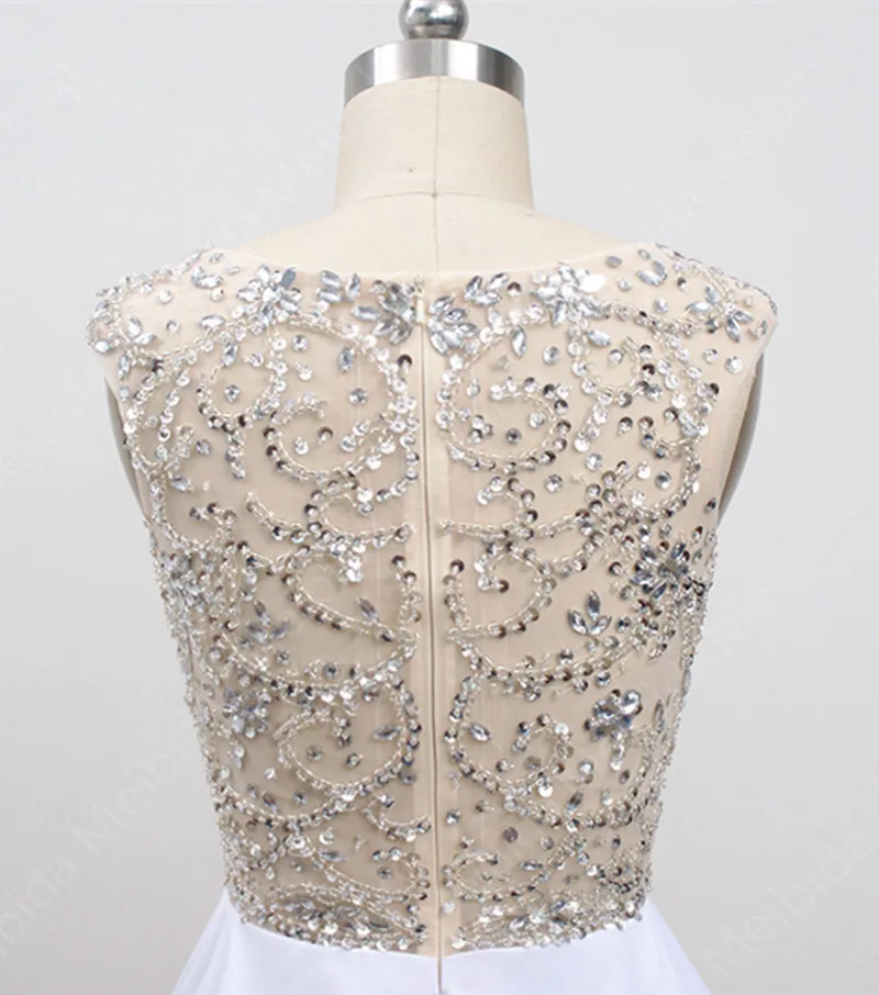 Реальная Картина Коктейльные Платья 2016 Короткие Белые Выпускные Новое Прибытие