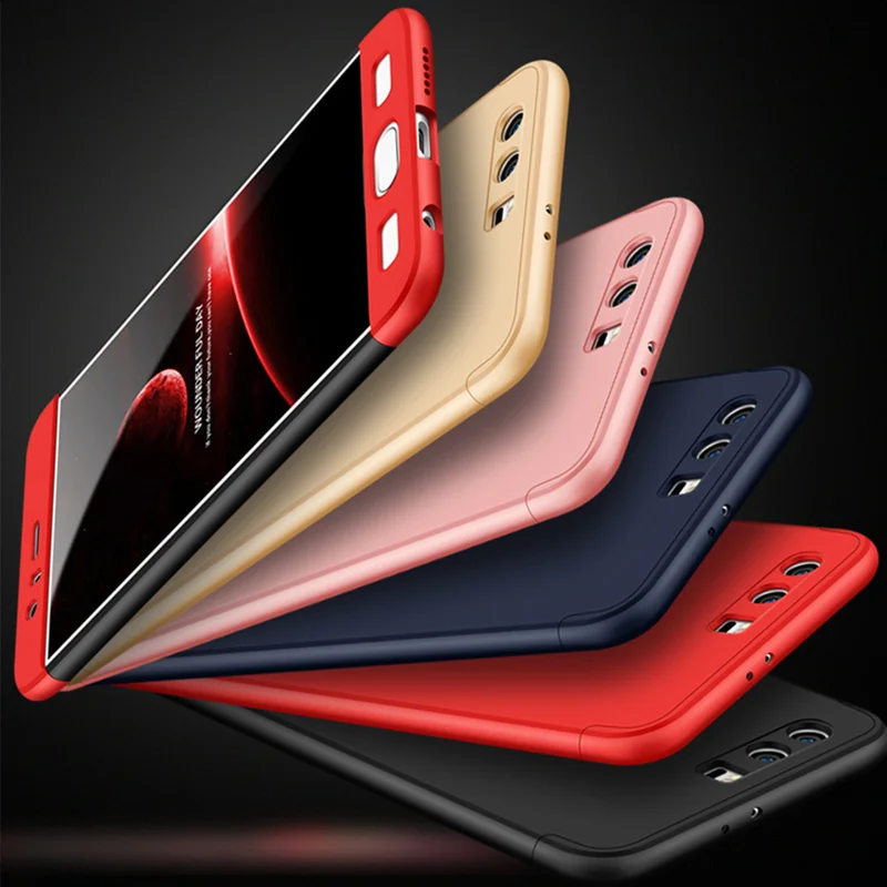 Чехол с полной защитой 360 для Huawei Honor 9 Lite оригинальный жесткий чехол ПК защитный