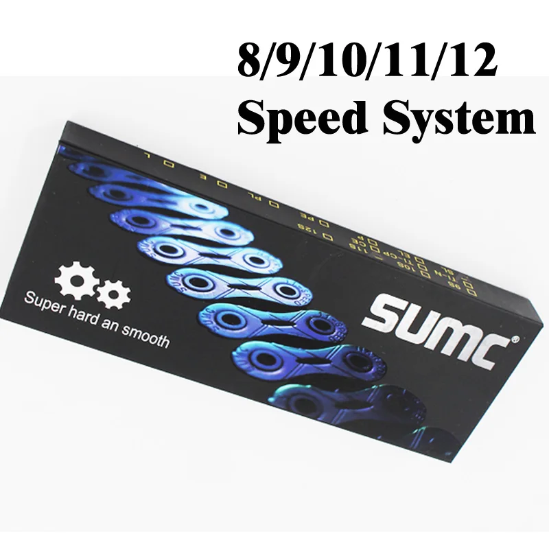 Цепь велосипедная 8s 9sEL 10SL 11SL X10SL X10EL 12SL 8/9/10/11/12 speed дорожная горная цепь 116 звеньевая