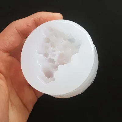 Формы для смолы Iceberg зеркальный кластер ручной работы имитация камня силиконовое