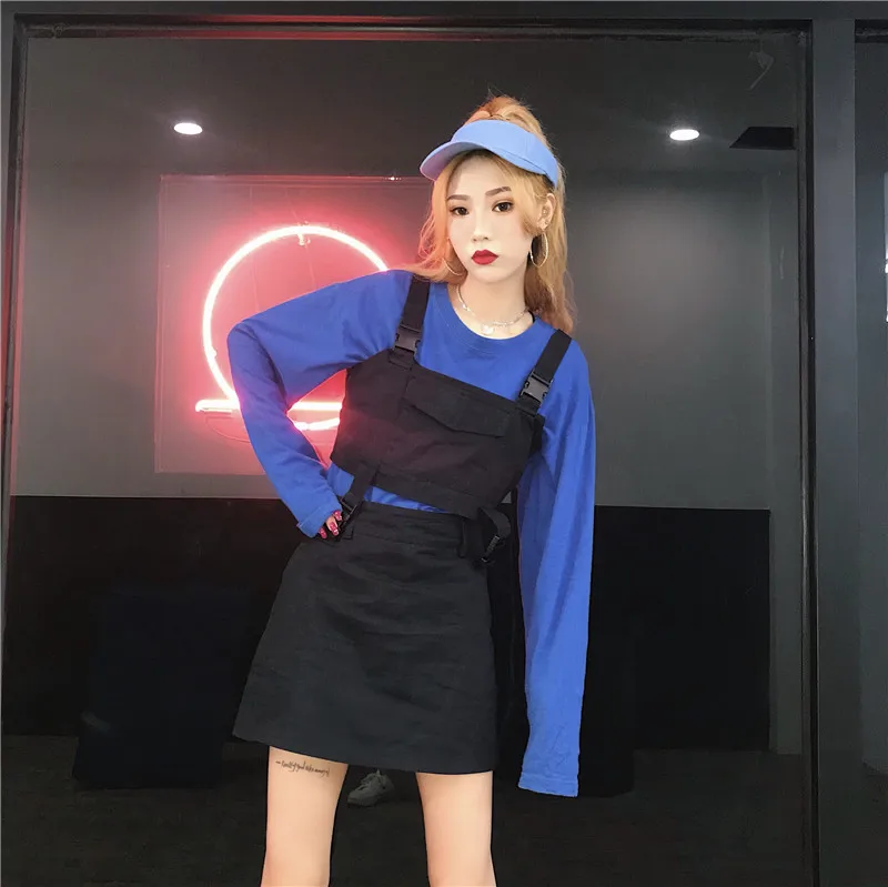 Женский повседневный комплект из двух предметов черные облегающие мини-платья в