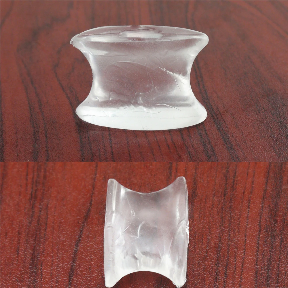 2 шт. силиконовый гель разделитель для пальцев выпрямитель рельеф вальгусная