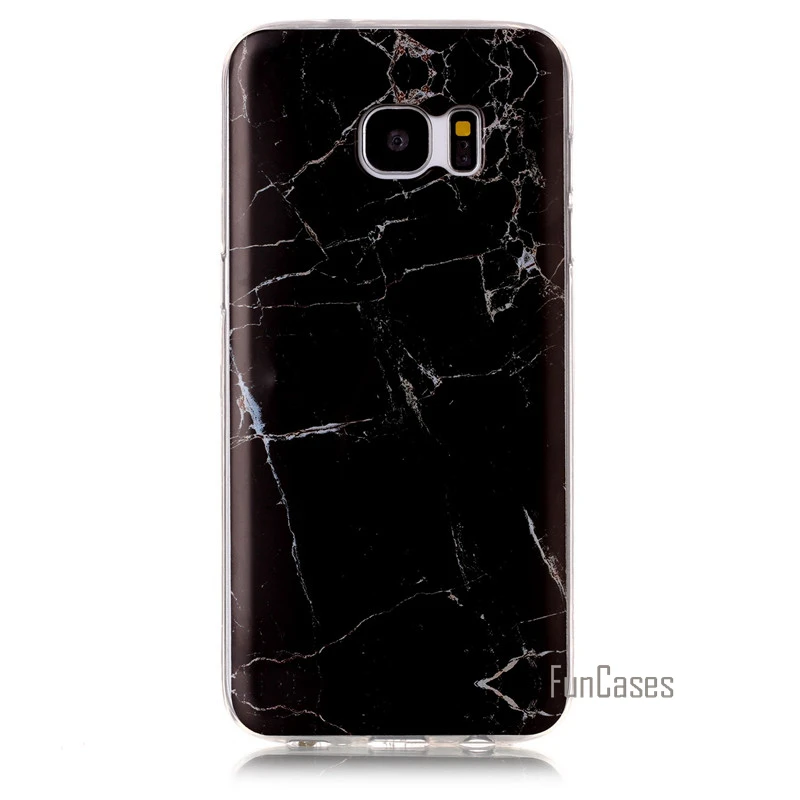 Мрамор каменная коллекция SM-G935F Защитный чехол для samsung Galaxy S7 edge гибкий мягкий