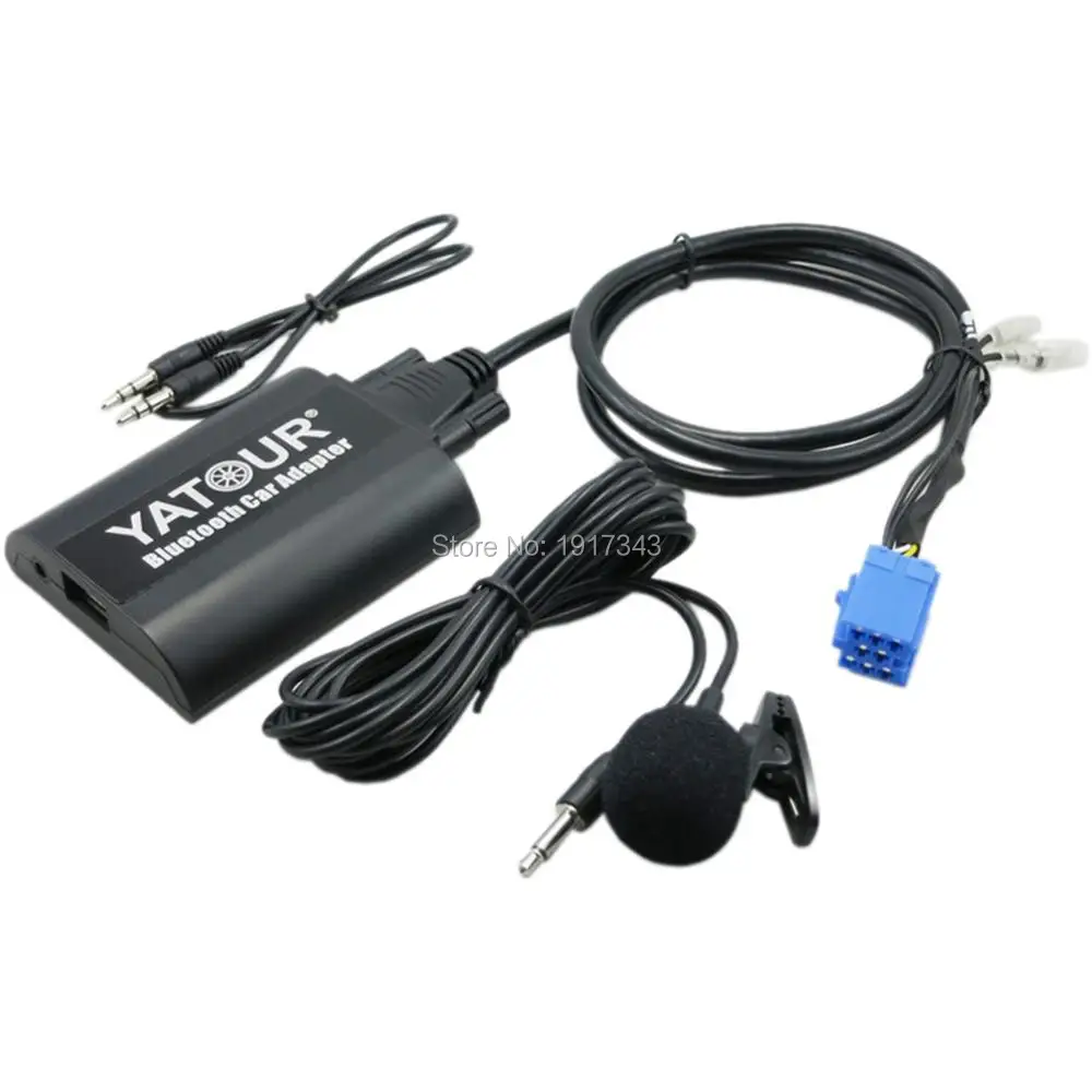 Yatour Bluetooth автомобильный адаптер цифровой музыки CD Changer 8Pin разъем для Renault Clio Kangoo Master Megane модус радио