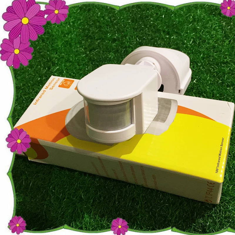 IP44 DC9 24V 180 градусов Безопасность PIR датчик движения переключатель детектора