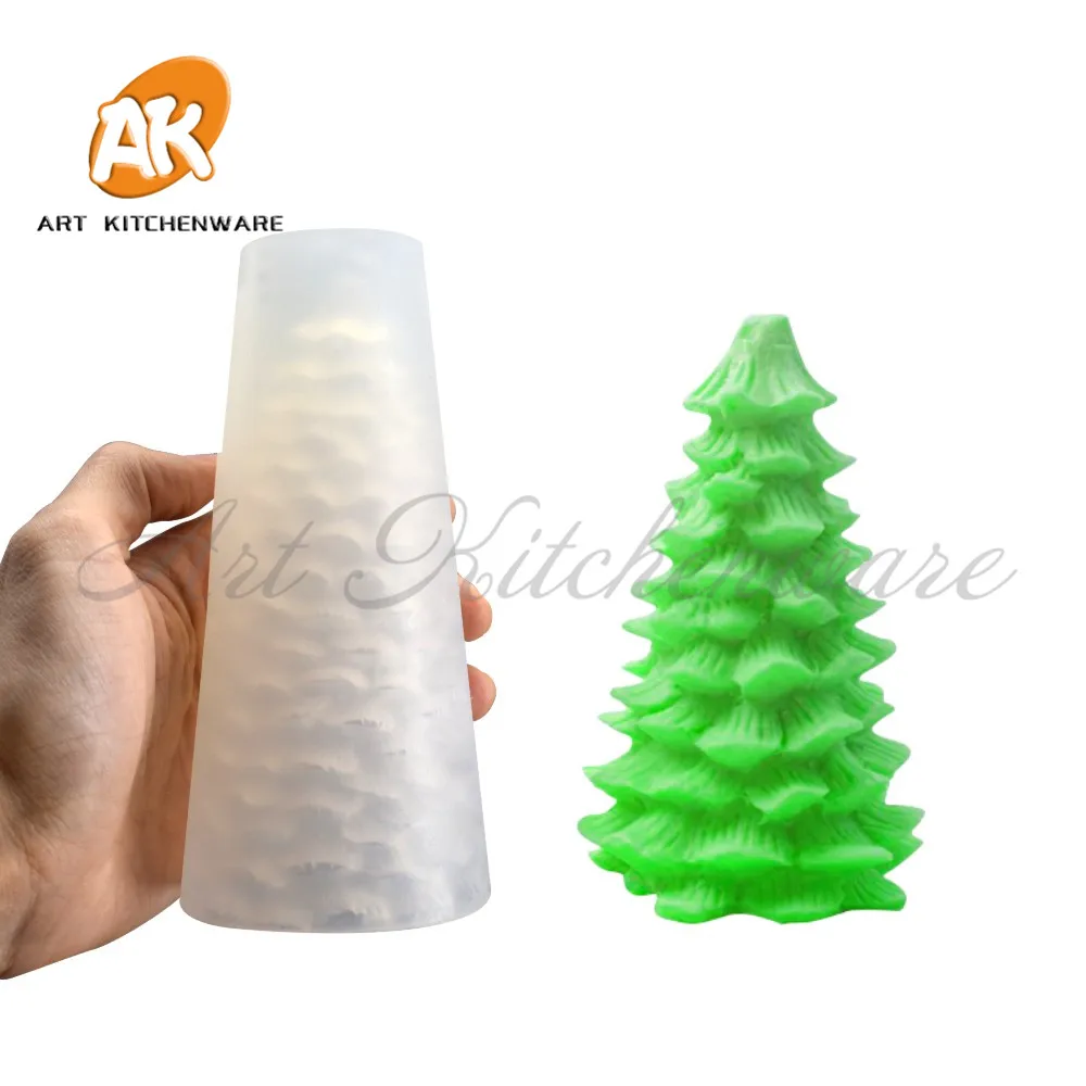 Большая Рождественская форма три формы для помадки сахарного торта инструмент