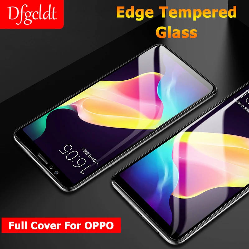 Закаленное 3d стекло для OPPO R9 R9S R11 R11S Plus F5 F7 A3 A3S A5 R15|Защитные стёкла и плёнки