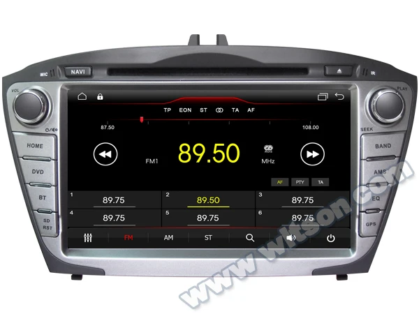 WITSON Android 9 1 2 Гб RAM 16 FLASH автомобильный DVD для HYUNDAI ix35/TUCSON 2009 навигация + WIFI DSP DAB OBD TPMS DVR